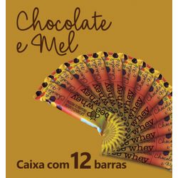 Barra de Proteína BeeWhey Chocolate e Mel | Caixa com 12 barras