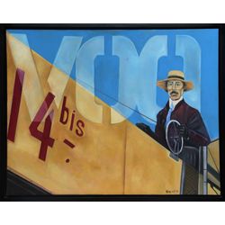 Marcos - 14 Bis - Acrílica sobre tela - 80x100cm - a.c.i.d