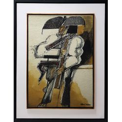 Aldemir Martins - Cangaceiro - Giclee - 78x55 cm - Assinatura Canto Inferior Esquerdo
