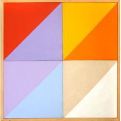 Saito - Série Teoremas - Acrílica spbre tela colado sobre placa - 80x80cm - a.n.v