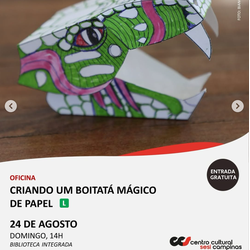 [24/08] Oficina Boitatá de Papel - SESI