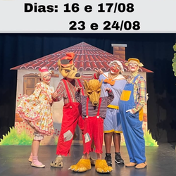 [23 e 2408] Teatro Os três porquinhos