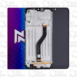 FRONTAL SAMSUNG A20S PRETO IMPORTADO COM ARO (NN)