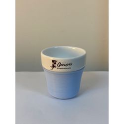 Coffee Cup com luva azul