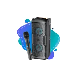 Caixa De Som Bluetooth 5.2 Portátil Tws Super Potente 20w Com Microfone Sem Fio Inboxmobile