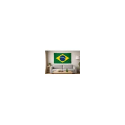 Bandeira Brasil País 90x60 Futebol Copa Jogo Torcedor Fiel