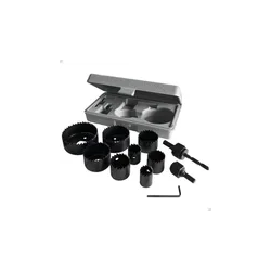 Jogo Serra Copo 11 Peças BM Para Madeira Gesso PVC 