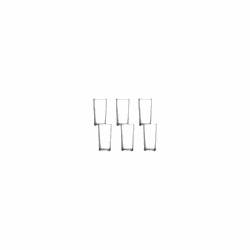 Jogo Copos Vidro 225ml 6 Unidades Xhome Napoli Transparente