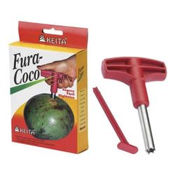 Fura Coco Abridor Furador Perfurador Keita - C/ Nfe Vermelho