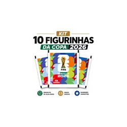 Kit Com 10 Envelopes (70 Figurinhas) Copa Do Mundo Fifa 2026
