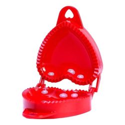 Forma Coração Molde Para Pastel Fogazza Risole Corta E Fecha Vermelho