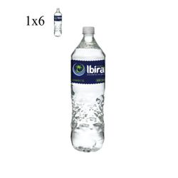 Água Mineral Natural Ibirá Sem Gás Garrafa 1,5 L Pack com 6 Unidades