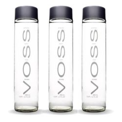 Água Voss Sem Gás Noruega Garrafa Vidro 800ml (3 Unidades)