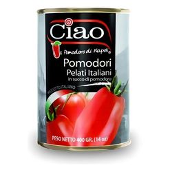 Molho de Tomate Pelati Ciao Oficial Pizza Napoletana 400 Gr