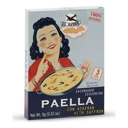 Tempero para Paella Com Açafrão Espanhol El Avion 9g