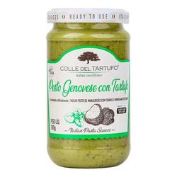 Molho Pesto Genovese Trufado Colle Del Tartufo Italiano 180g