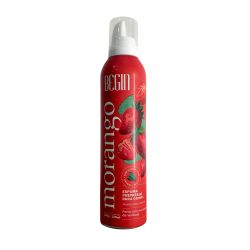 Espumas Begin Para Drinks E Bebidas Vários Sabores 220ml - Morango