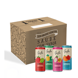 CAIXA KOMBUCHA MISTA - 3 Unidades de cada sabor (12 un)