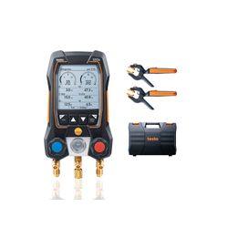 Testo 550s Kit Smart -Manifold dig, inclui2x115i - Cód.0564 5502