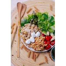 Salada Macarrão Integral com Pesto & Frango