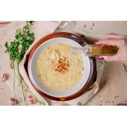 Sopa Mandioquinha com Costela Bovina