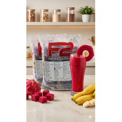 Vitamina Dupla Pitaya/Banana - 10 Doses congeladas