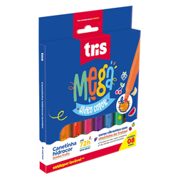 Mega Hidro Color com 8 cores