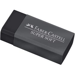 BORRACHA FABER CASTELL SUPER SOFT PRETA 
