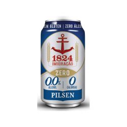 Cerveja Imigração Zero Álcool Lata 350ml