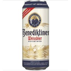 Cerveja Benediktiner Weissbier Lata 500ml