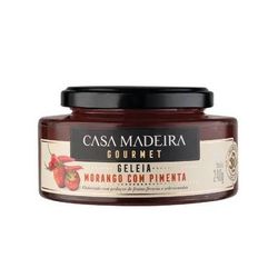 Geleia Casa Madeira GOURMET Morango com Pimenta 240g