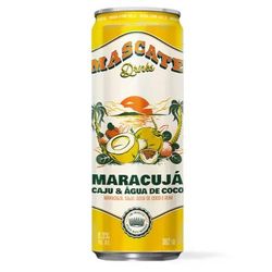 Mascate Drink Maracujá, Caju e Água de Coco Lata 350ml