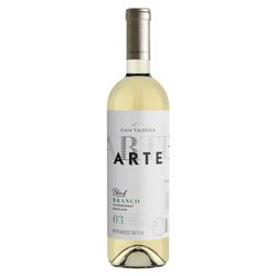 Vinho Casa Valduga Arte Branco Blend 3 Chardonnay e Moscato 750ml