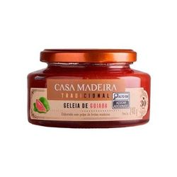 Geleia Casa Madeira Tradicional Goiaba 240g