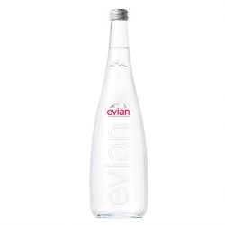 Água Evian Sem Gás Vidro 750ml