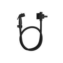 Ducha Higiênica Com Registro Dream - Black Matte 