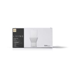Kit Completo De Bacia Com Caixa Acoplada Living - Branco