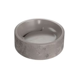 CUBA DE APOIO REDONDA ETRUSCO CIMENTICIA 40CM - MOCHA