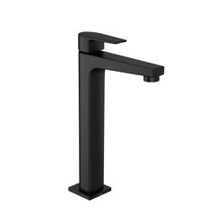 Torneira de mesa bica alta para lavatório Level Black Matte
