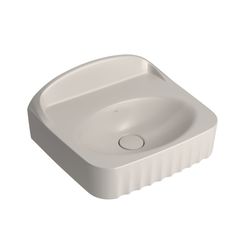 CUBA APOIO OU SUSPENSA RETANGULAR COM MESA PEROLA - BARBANTE