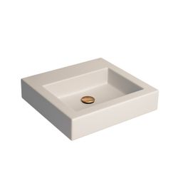 Cuba De Apoio Quadrada Com Mesa 430Mm VanillaN