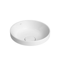 Cuba Redonda de Sobrepor 30cm Branco