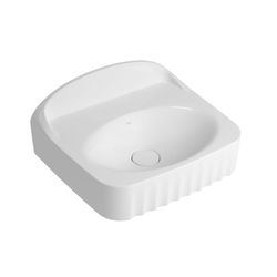 CUBA APOIO OU SUSPENSA RETANGULAR COM MESA PEROLA - BRANCO