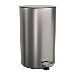 LIXEIRA REDONDA COM PEDAL 12L - INOX