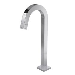 Torneira De Mesa Bica Alta Para Lavatório Tube Cromado