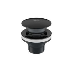 Válvula de Escoamento Click para Lavatório, Cuba e Bidê Black Noir