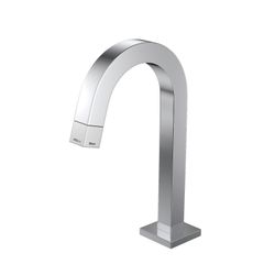Torneira De Mesa Bica Baixa Para Lavatório Tube Cromado