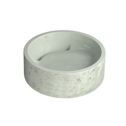 CUBA DE APOIO REDONDA ETRUSCO CIMENTICIA 40CM - SALVIA