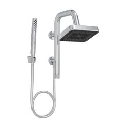 CHUVEIRO SELECT ECO 20x16CM RETANGULAR PAREDE DESVIADOR - CROMADO