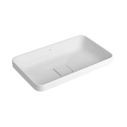 Cuba Retangular de Sobrepor 50cm Branco